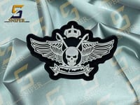 مكافحة ارهاب ابيض ربر مقاس 36X63 mm