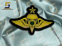 ونق مظلات 50 قفزة أصفر أسود ربر مقاس 40X60mm