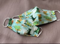 كمامة قماشية بأشكال ديناصورات رقم #74