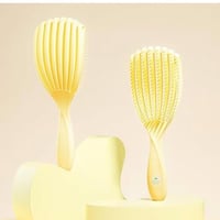 فرشة شعر فرشاة فك تشابك الشعر المجعد من شو واي، لف...