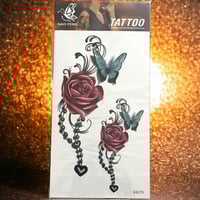 تاتو جسم ايموم تاتو مؤقت واقعي للنساء نمط انيق، تا...