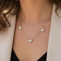 سلسال ناعم عقد أنيق و ناعم مرصع بحبات الزركون قلاد...