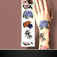 تاتو جسم ايموم تاتو مؤقت واقعي للنساء نمط انيق، تا...