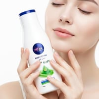 لوشن للجسم بفيتامين اي وزيت الجوجوبا رطوبة عميقة و...