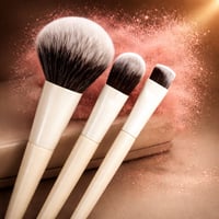 طقم فرش مكياج فرش مكياج احترافية من مكونات صناعية...