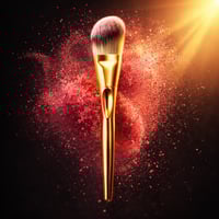 فرشة مكياج ناعمه عالية الجودة من كلير فرشاة مشطوفه...