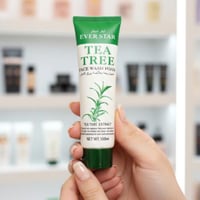 غسول وجه بخلاصة ورق الشاي من ايفر استار منظف جل لط...