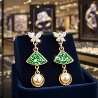 حلق ناعم حلق أنيق و ناعم مرصع بالزركون اقراط رفيعة...