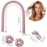 عصا تمويج شعر الراس من تيك توك لتجعيد الشعر الطويل...