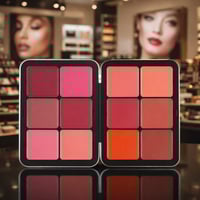 باليت احمر خدود كريمي من ريال بيوتي لتزيين الوجه و...