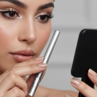 كحل سائل لون ابيض من ريال بيوتي تحديد عيون مقاوم ل...