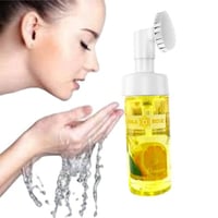 رغوة مزيل مكياج مع الفرشة من ديالا روز غسول وجه جل...