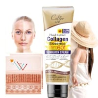 واقي شمس بخلاصة الكولاجين من كولير واقي من الشمس ب...