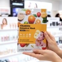قناع للوجه نباتي بخلاصة الفيتامينات من لوف مي مصمم...
