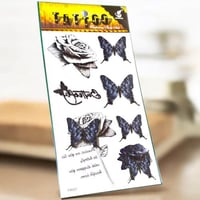 تاتو جسم ايموم تاتو مؤقت واقعي للنساء نمط انيق، تا...