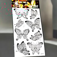 تاتو جسم ايموم تاتو مؤقت واقعي للنساء نمط انيق، تا...