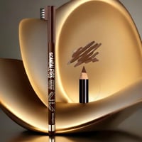 قلم حواجب لون بني من ريال بيوتي قلم حواجب مقاوم لل...