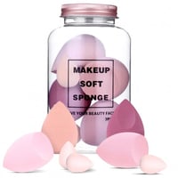 4 قطع بيوتي بلندر في علبة إسفنجة مزج الجمال لجميع...