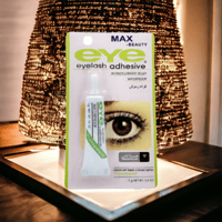 غراء رموش شفاف من ماكس بيوتي 【تثبيت قوي للغاية لمد...