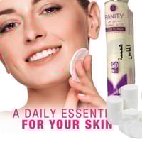 كيس فيه 80 قرص قطن مخيط من ريال بيوتي