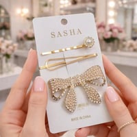 مشبك شعر ملاءمة مريحة: توفر مشابك الشعر العصرية هذ...