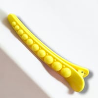 مشابك شعر مزدوجة الشق لتصفيف الشعر، مشبك شعر منقار...