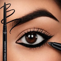 كحل كاجل اسود من ريال بيوتي قلم تحديد عيون مقاوم ل...