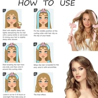 عصا تمويج شعر الراس من تيك توك لتجعيد الشعر الطويل...