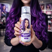 صبغة شعر مؤقتة لون موف