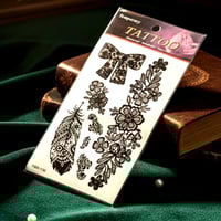 تاتو جسم ايموم تاتو مؤقت واقعي للنساء نمط انيق، تا...