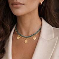 سلسال ناعم نسائي عقد أنيق و ناعم سلسلة رفيعة مصنوع...