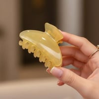 شباصات شعر كورية حجم وسط صف مزدوج من الأسنان: تصمي...