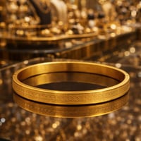 اسوارة نسائية لون ذهبي