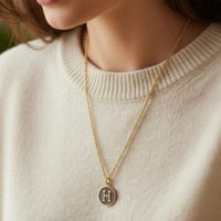 سلسال ناعم عقد أنيق و ناعم سلسلة رفيعة مصنوعة من ا...