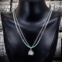 سلسال ناعم نسائي عقد أنيق و ناعم سلسلة رفيعة مصنوع...