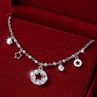 سلسال ناعم تشوكر نسائي لون فضي عقد أنيق و ناعم مرص...