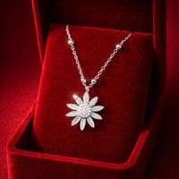 سلسال ناعم عقد أنيق و ناعم مرصع بحبات الزركون قلاد...