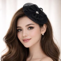 طوق شعر فرنسي مع فيونكة