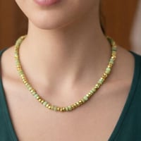 سلسال خرز ستحصل على قطعة من قلادات الرقبة مع لونًا...