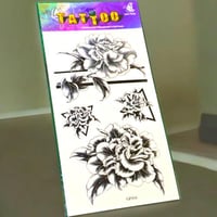 تاتو جسم ايموم تاتو مؤقت واقعي للنساء نمط انيق، تا...