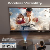 أفضل جهاز عرض LCD لاسلكي جاهز لدقة 4K مع نظام أندر...