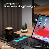 محطة الشحن المتعددة 7 في 1 توفر طاقة شحن 240 واط ب...