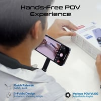 حامل هاتف مرن بزاوية دوران 360° لتجربة استخدام مري...