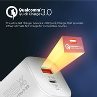 السرعة والأداء الرائع مع رأس الشاحن الجداري PowerP...