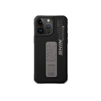 جراب SKINARMA (SLATE) اسود مع ستاند رمادي ايفون 15...