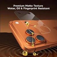 حماية عدسات ايفون 17 برو ماكس ارمور برو شفافة مقاو...