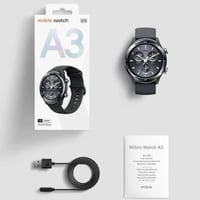 ميبرو A3 ساعة يد ذكية ربل مع نظام GPS - اسود
