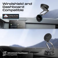 حامل سيارة بقوة 15 واط متوافق مع الزجاج الأمامي ول...