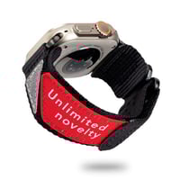 FECUND - سوار ساعة ابل قماش مقاس 42/44/45/49 - اسو...