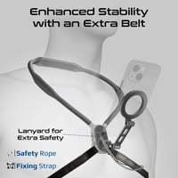 حامل هاتف مرن بزاوية دوران 360° لتجربة استخدام مري...